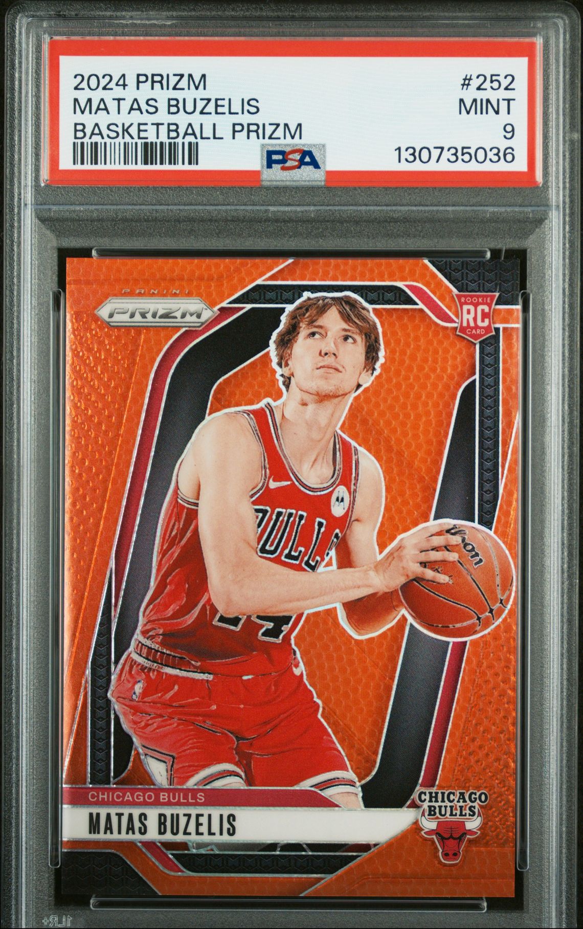 2024 Panini PANINI PRIZM SILVER PRIZM #252 Matas Buzelis front