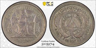 1888 25C 9 Over Inverted 9 AU50