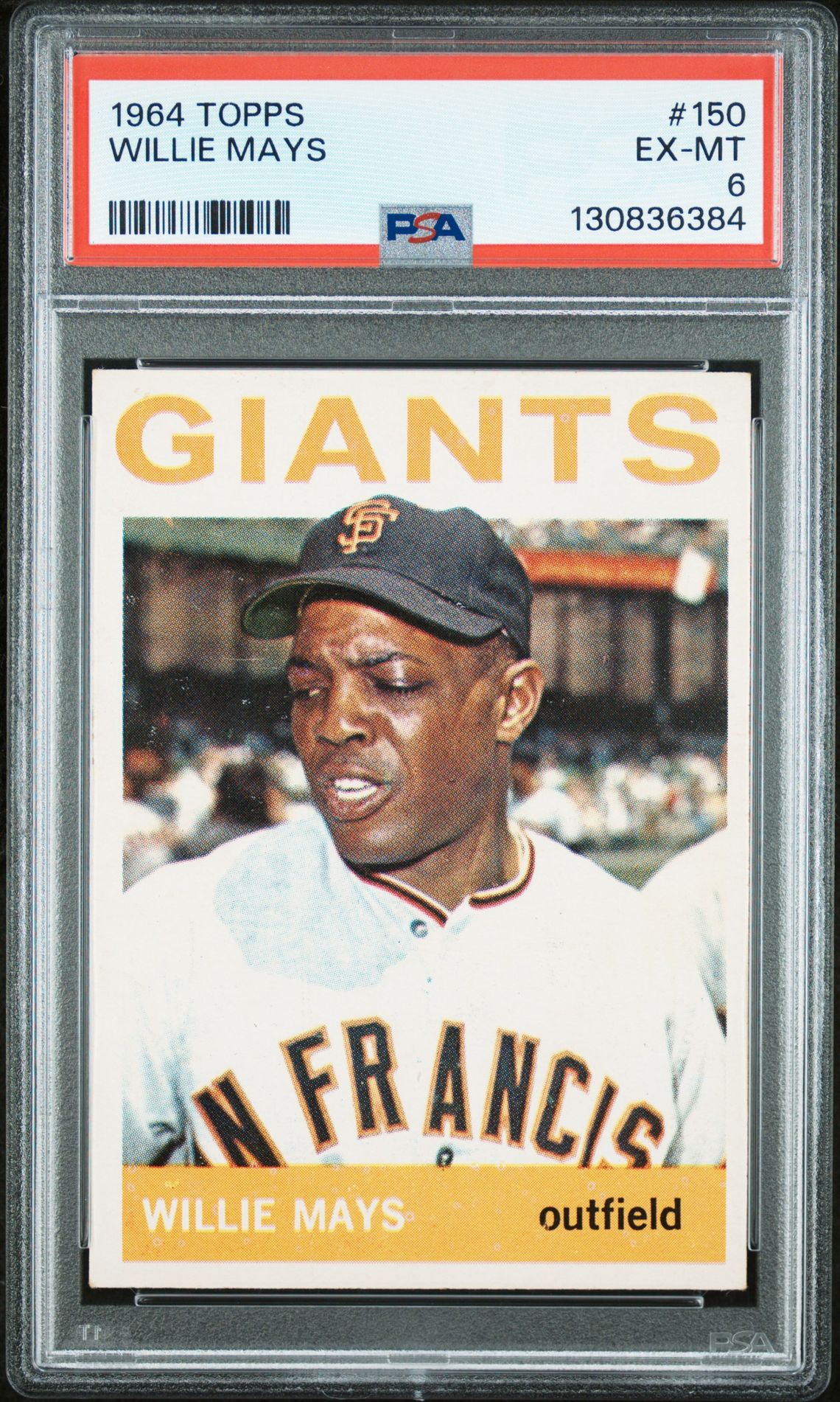 1964 Topps TOPPS #150 Willie Mays front
