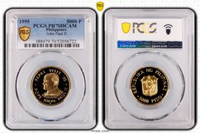 1995 5000 P John Paul II PR70DCAM