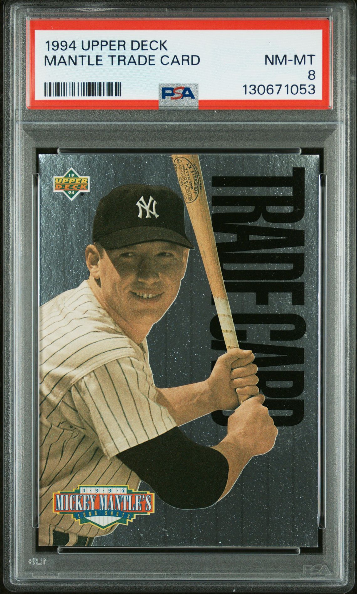 1994 Upper Deck Mantle Trade Card Nm-Mt 8 front