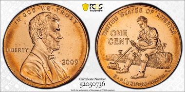2009 1C Lincoln-Formative Years DDR, FS-802 MS65RD