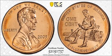 2009 1C Lincoln-Formative Years DDR, FS-802 MS65RD