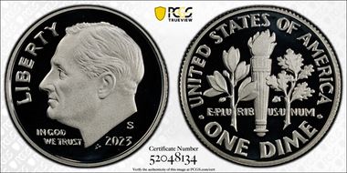 2023-S 10C Silver Limited Edition Proof Set PR70DCAM