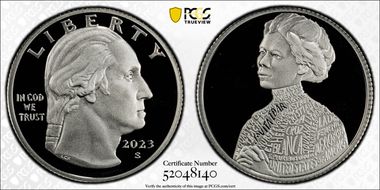 2023-S 25C Jovita Idar-Silver Limited Edition Proof Set PR69DCAM