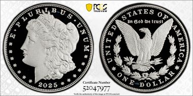 2025-S $1 Morgan Dollar PR70DCAM