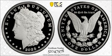 2025-S $1 Morgan Dollar PR70DCAM