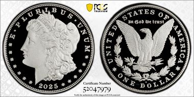 2025-S $1 Morgan Dollar PR70DCAM