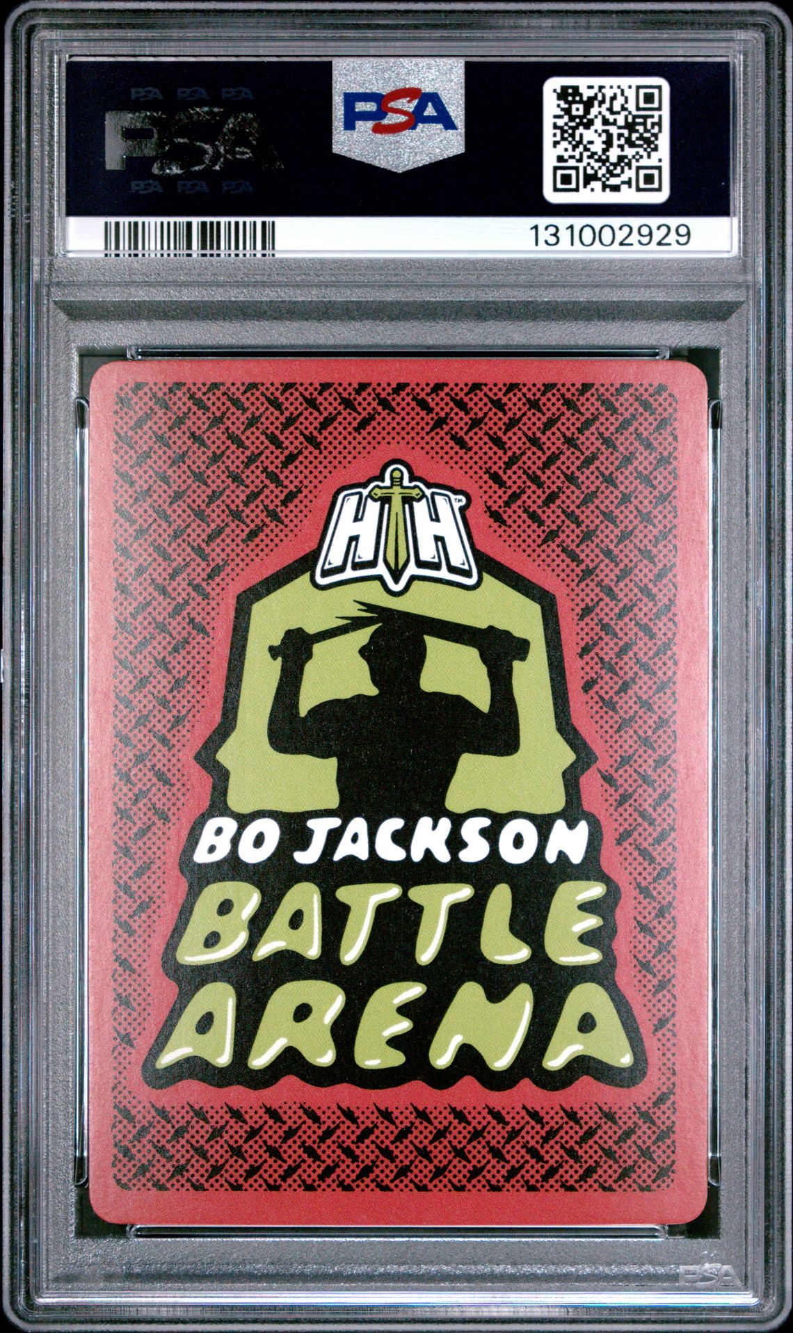 2024 Bo Jackson Battle Arena Grandma's Linoleum Battlefoil Palmer #115 Gem Mt 10 back