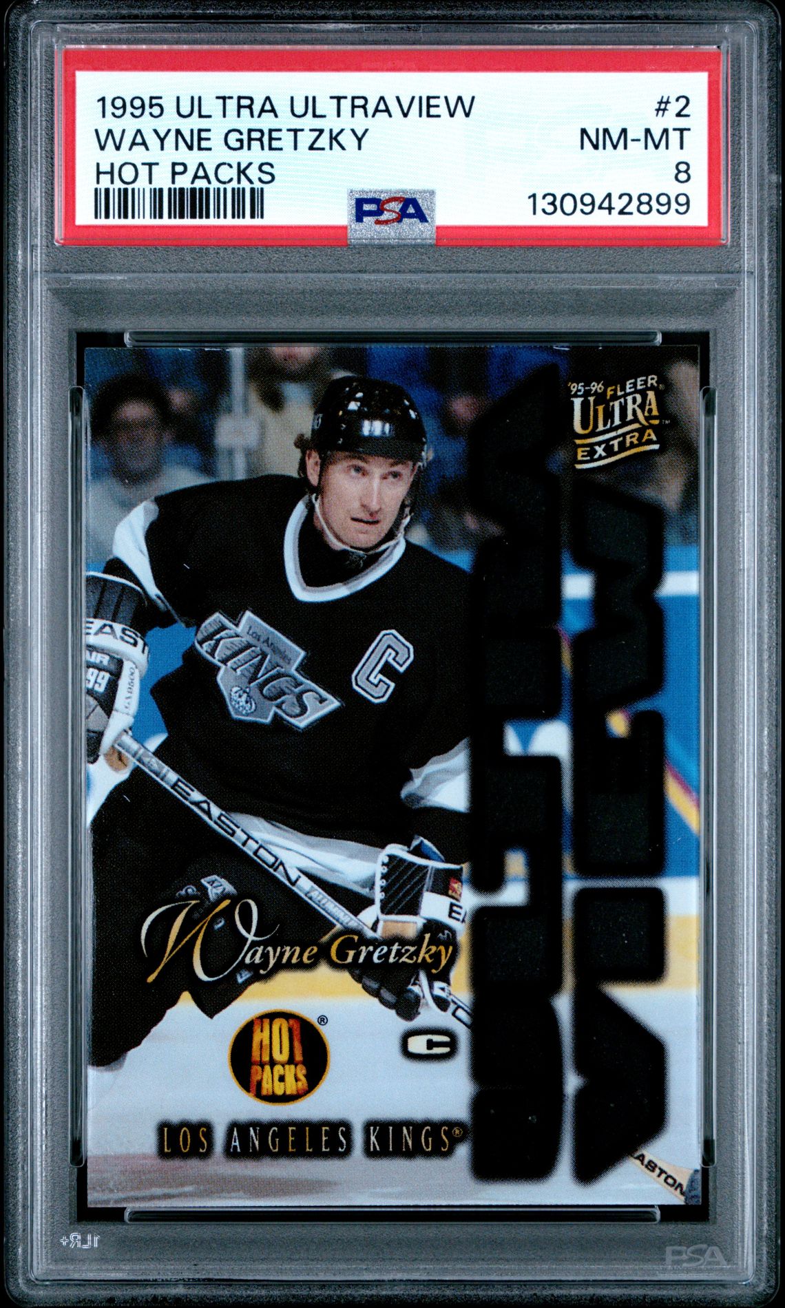 1995 Ultra Ultraview Wayne Gretzky #2 (Hot Packs) Nm-Mt 8 front