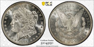 1891-CC $1 MS64