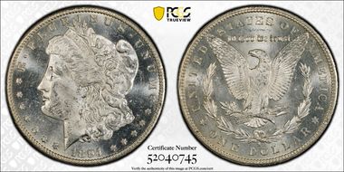 1894-S $1 MS62