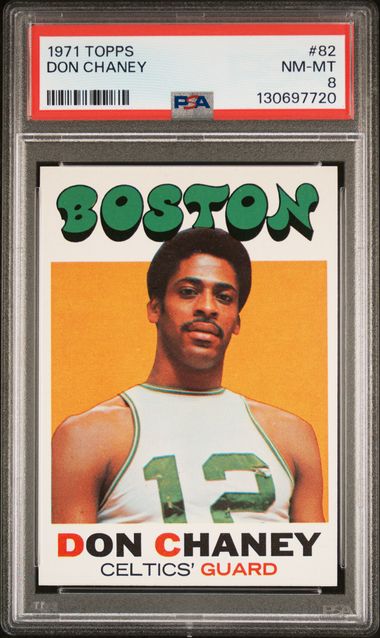 1971 Topps #82 Don Chaney Yr front