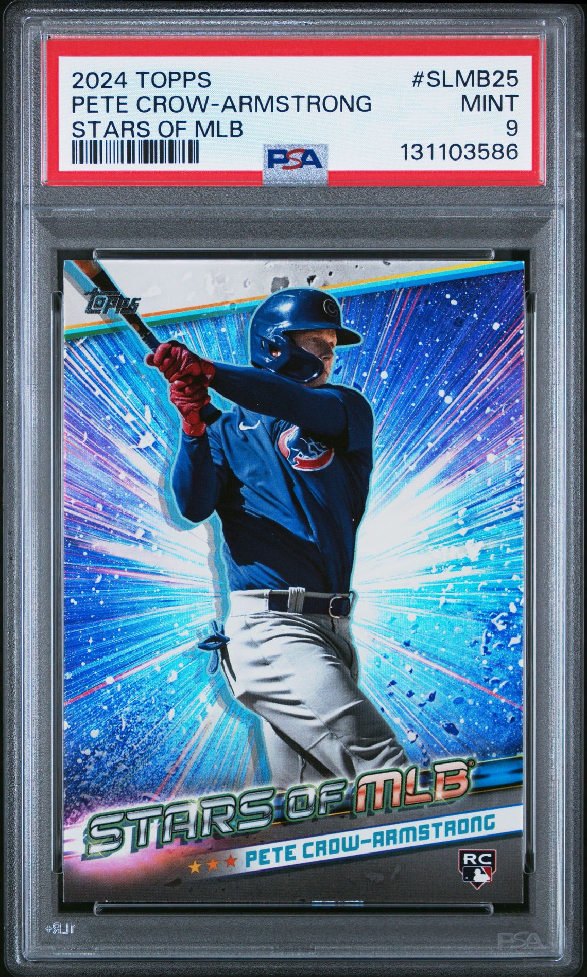 2024 Topps Stars Of Mlb Pete Crow-Armstrong #Slmb25 Mint 9 front