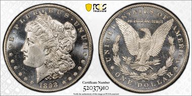 1898-O $1 MS65DMPL