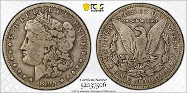 1895-O $1 VG10