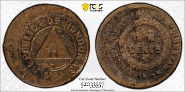 1907 1C KM-59 Small UN N1BN