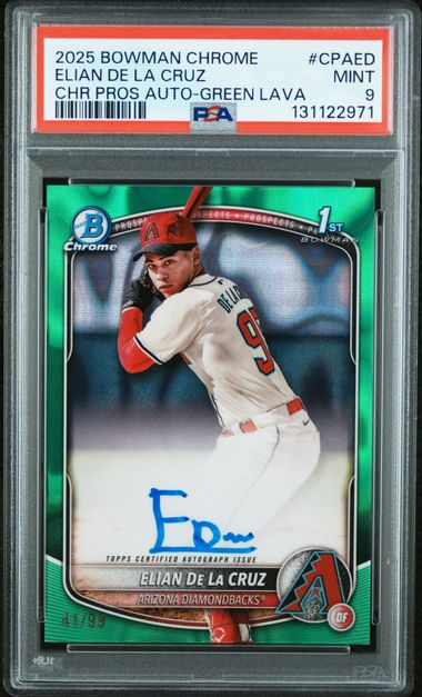 2025 Bowman Bowman Chrome Refractor Elian De La front