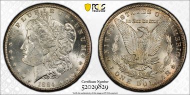 1884-CC $1 MS63