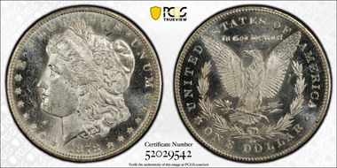 1878-CC $1 MS63