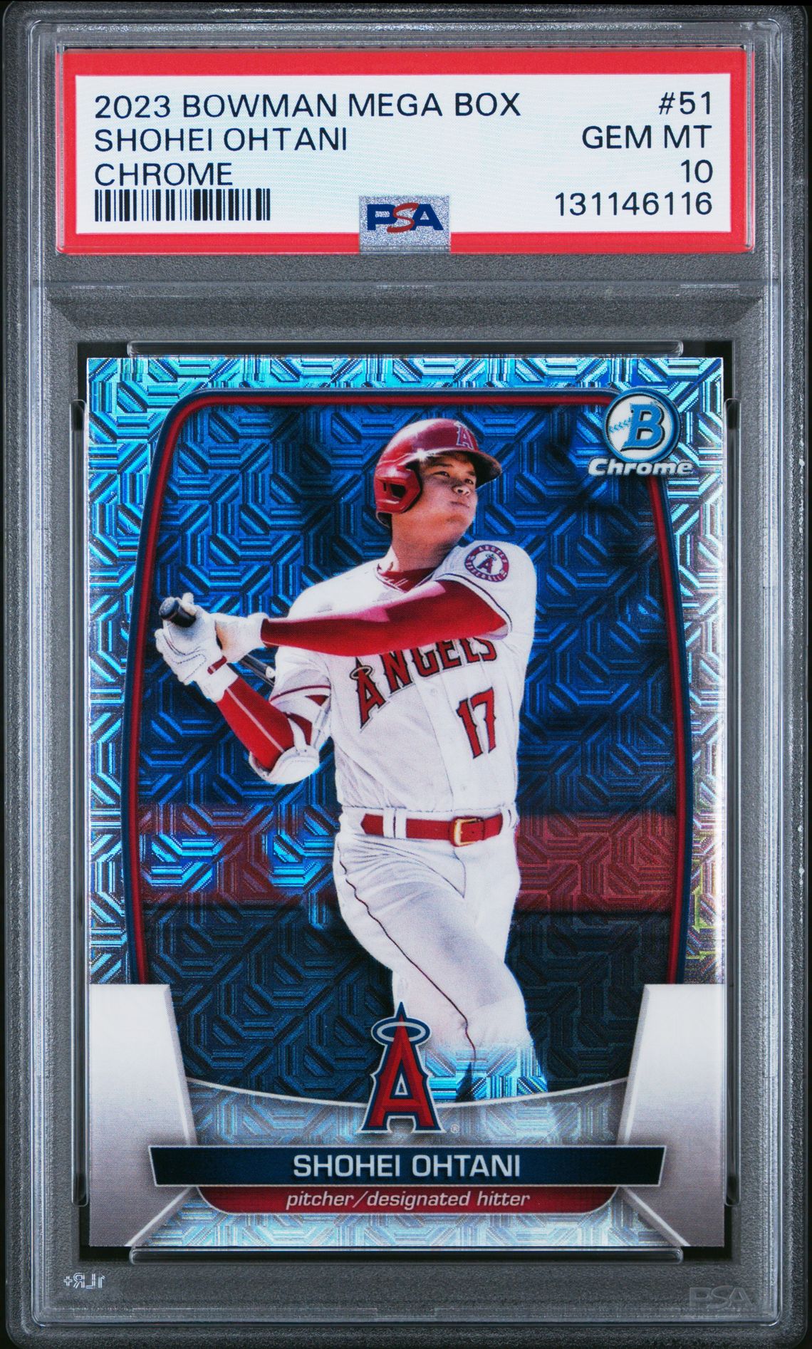 2023 Bowman BOWMAN MEGA BOX CHROME #51 Shohei Ohtani front