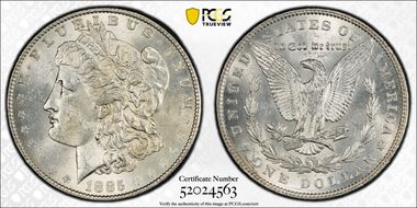 1885 $1 MS61