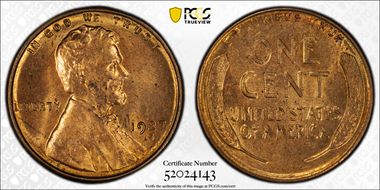 1927-S 1C MS63RB