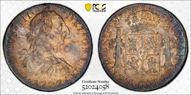 1777-Mo FM 8 R Yon-M8-77 Calico-1112 XF40