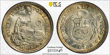 1916-FG 1/2 Din KM-206.2 MS67