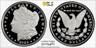 2025-S $1 Morgan Dollar PR70DCAM