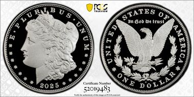 2025-S $1 Morgan Dollar PR70DCAM