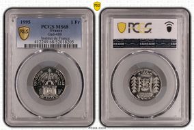 1995 1 Fr Gad-480 Institut de France MS68