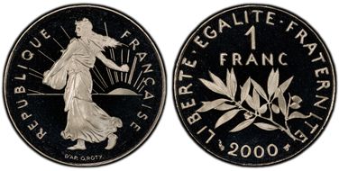 2000 1 Fr Gad-474 PR69DCAM