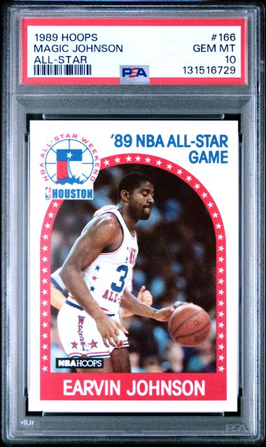 1989 ALL-STAR #166 Magic Johnson front