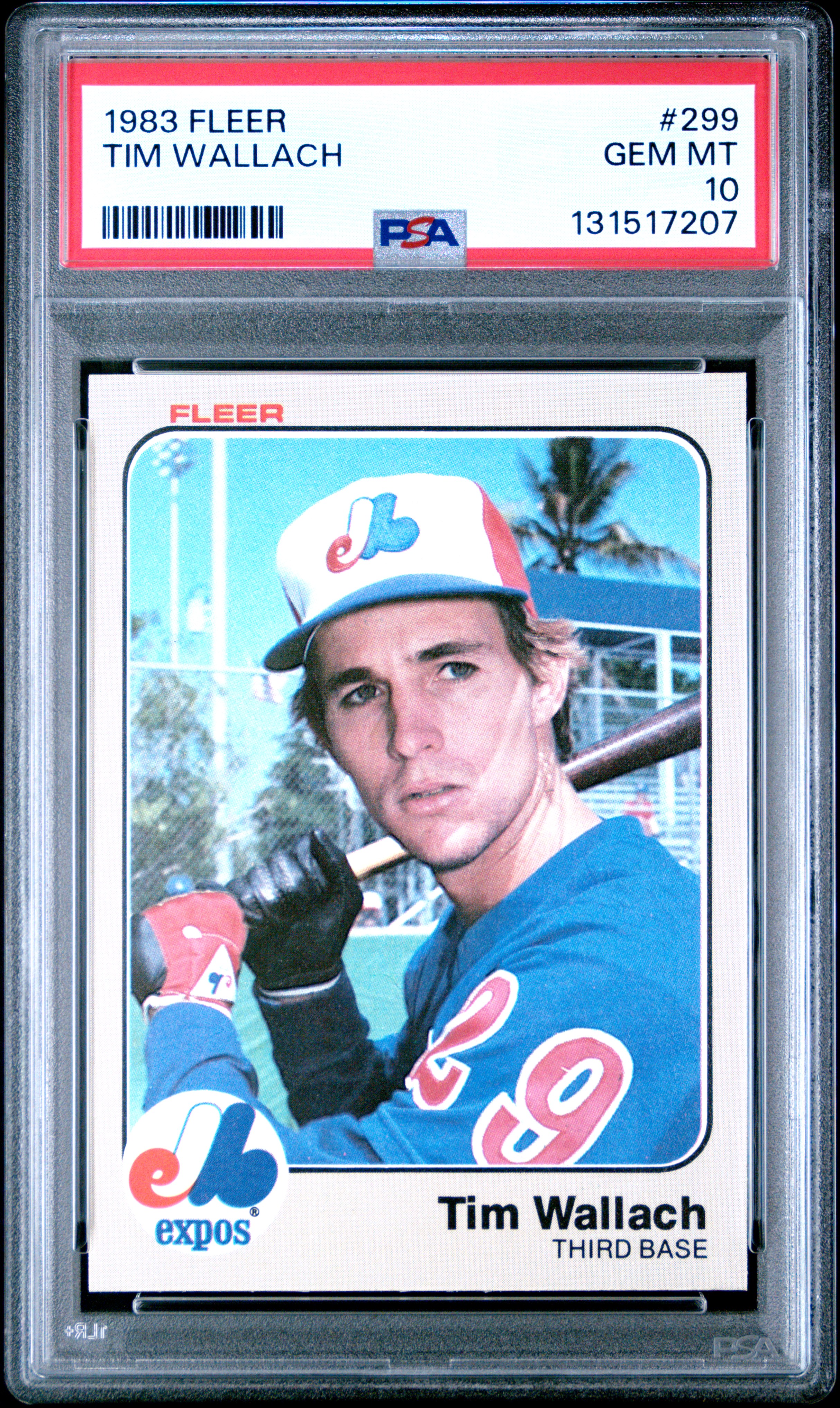 Dr. Dray's 1983 Fleer Tim Wallach #299 PSA 10 | Card Ladder