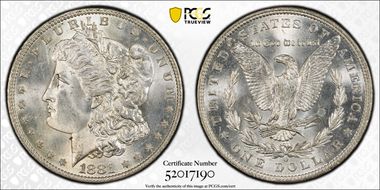1881-O $1 MS64