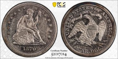 1870 25C PR53