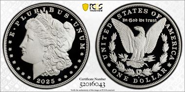 2025-S $1 Morgan Dollar PR70DCAM