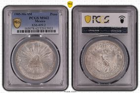 1905-Mo AM Peso KM-409.2 MS62