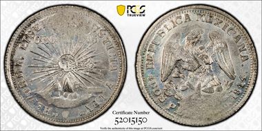 1914-GRO 2 Peso KM-643 MS62