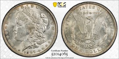1897-O $1 MS62