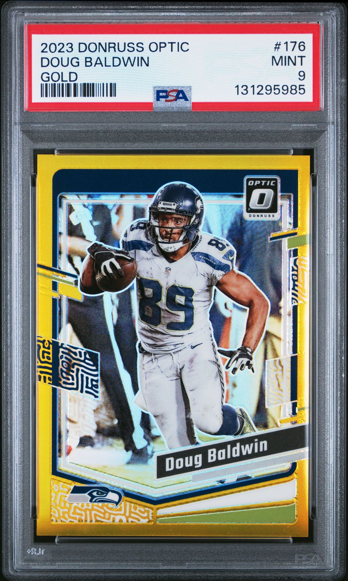 2023 Panini PANINI DONRUSS OPTIC GOLD #176 Doug Baldwin front