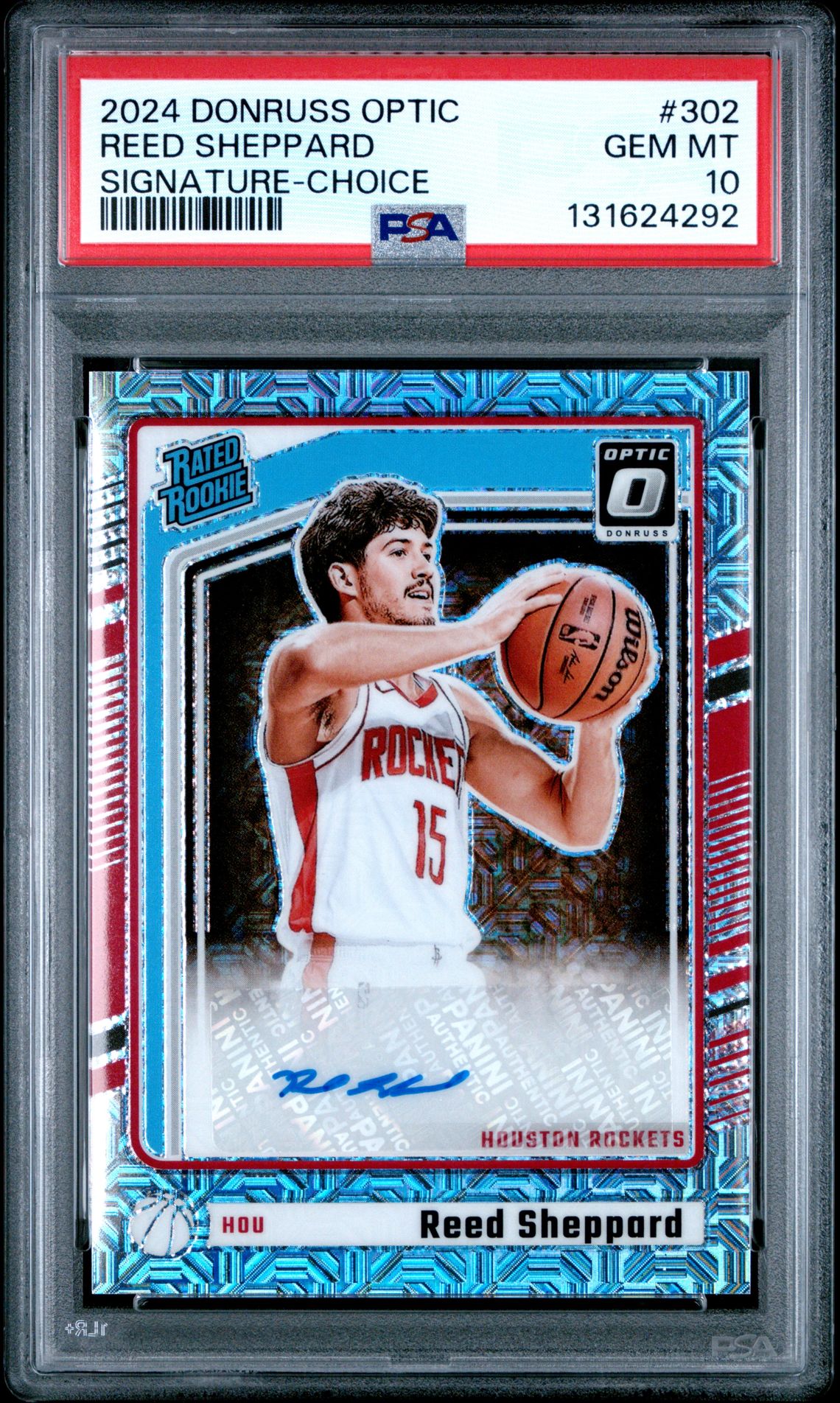 2024 Panini Panini Donruss Optic #302 Reed Sheppard front