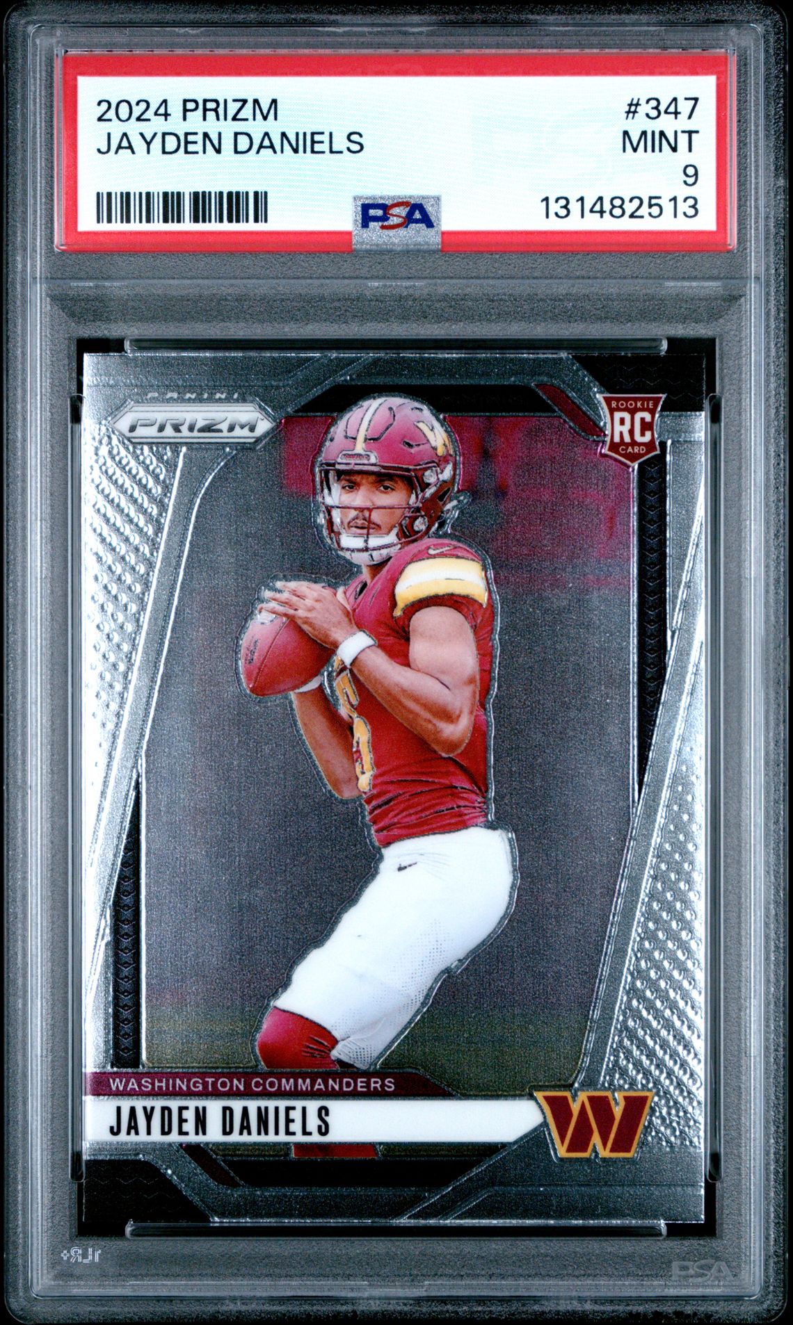 2024 Panini Prizm Jayden Daniels #347 Mint 9 front