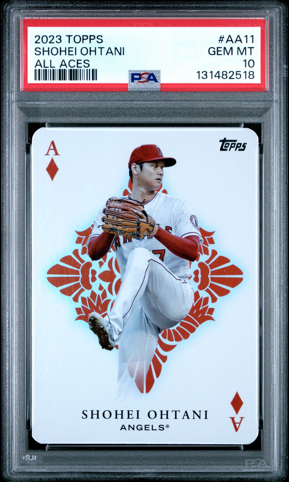 2023 Topps All Aces Shohei Ohtani #Aa11 (All Aces) Gem Mt 10 front