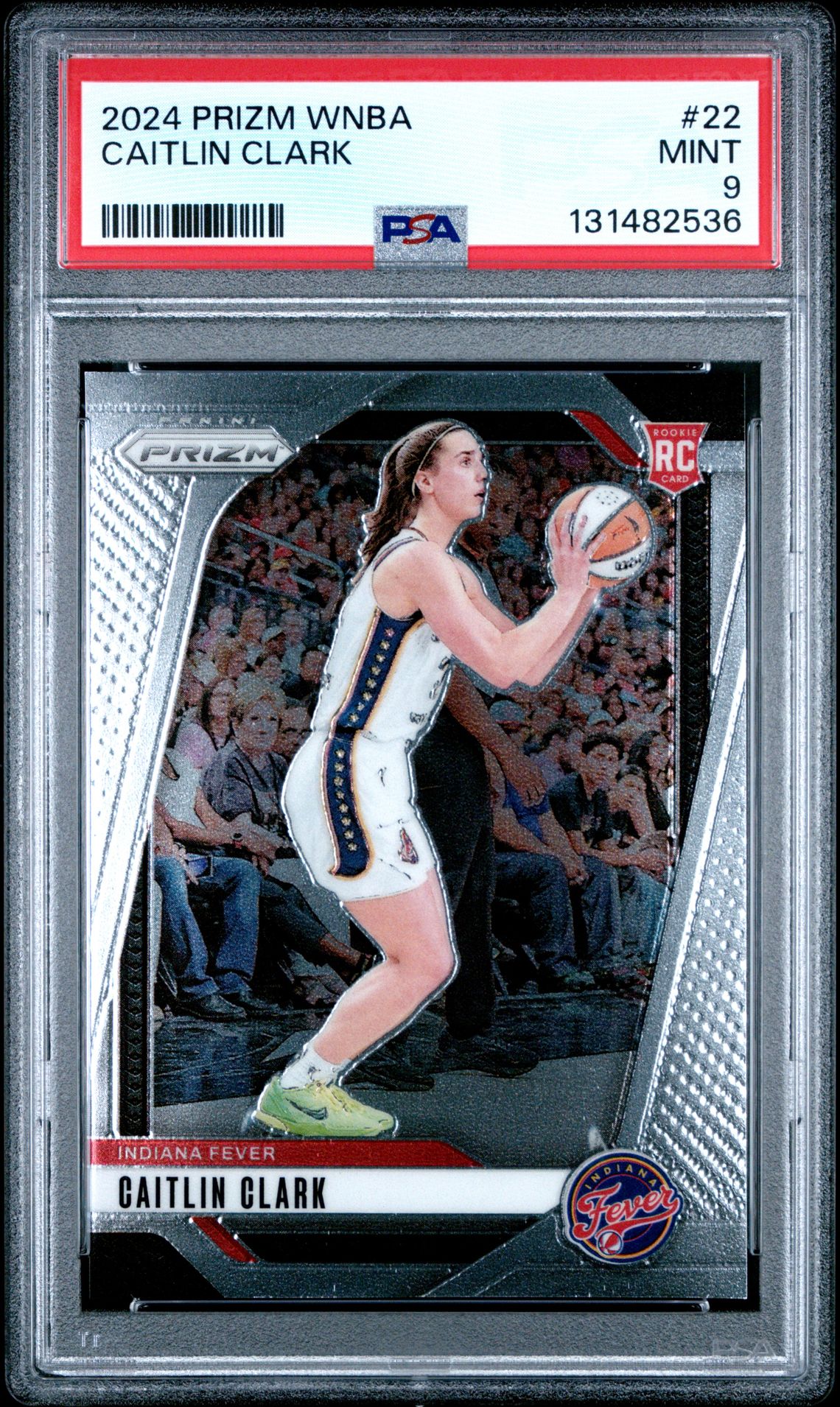 2024 Panini Prizm Wnba Caitlin Clark #22 Mint 9 front