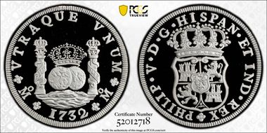"1732"-Mo (1987) Onza X-MB48 PR69DCAM