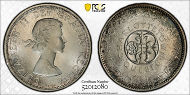 1964 S$1 Confederation MS64