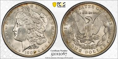 1902 $1 MS63