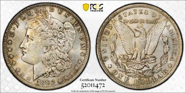 1883-O $1 MS63